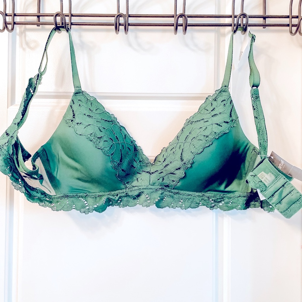 Aerie Green Bra